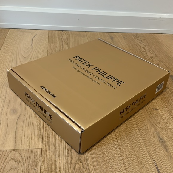 ASSOULINE Patek Philippe The Impossible Collection Gold Tone LARGE Box Only - Picture 2 of 2